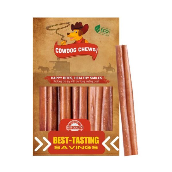 Beef Bully Stick Odor-Free, Beef Collagen Chews